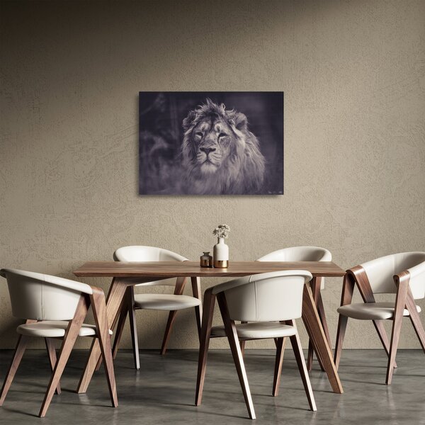 Staklena slika lava (70x50 cm)