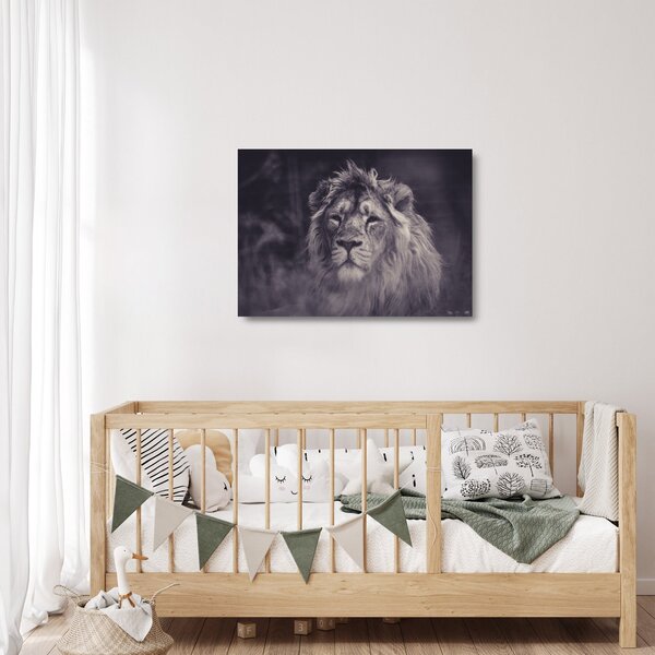 Staklena slika lava (70x50 cm)