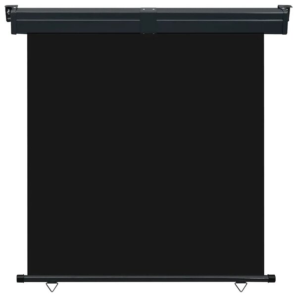 Balkonska bočna tenda 175 x 250 cm crna - Crna 175 x 250 cm 1 Crna