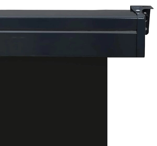 Balkonska bočna tenda 175 x 250 cm crna - Crna 175 x 250 cm 1 Crna