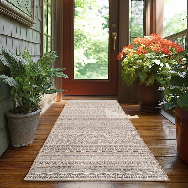 Bež unutarnja i vanjska staza 80x250 cm Desert 1303 – Ayyildiz Carpets