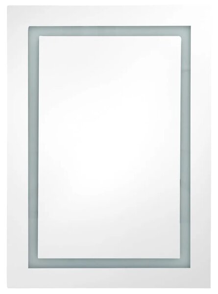 LED kupaonski ormarić s ogledalom 50 x 13 x 70 cm