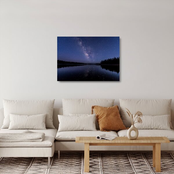 Staklena slika noćnog neba (70x50 cm)