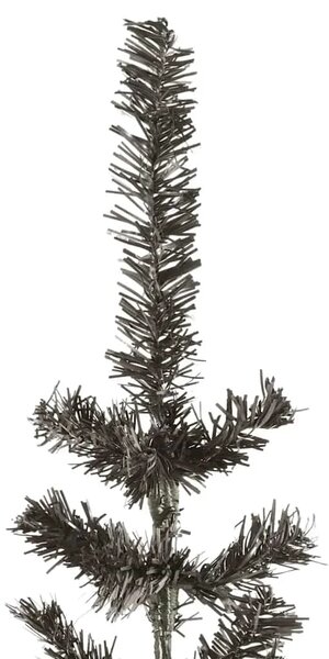 Usko božićno drvce crno 180 cm - Crna 180 x 48 cm 1 1