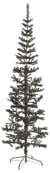Usko božićno drvce crno 180 cm - Crna 180 x 48 cm 1 1