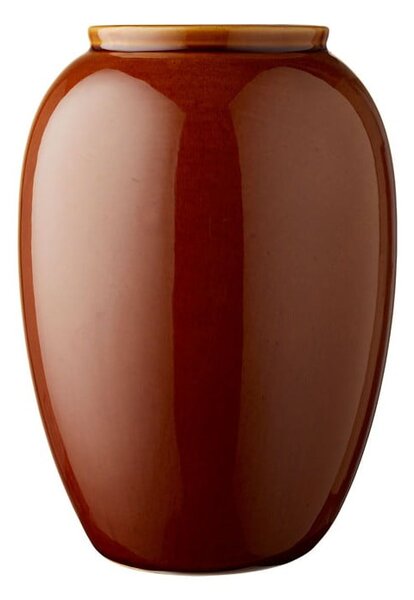 Tamnonarančasta keramička vaza Bitz, visina 25 cm