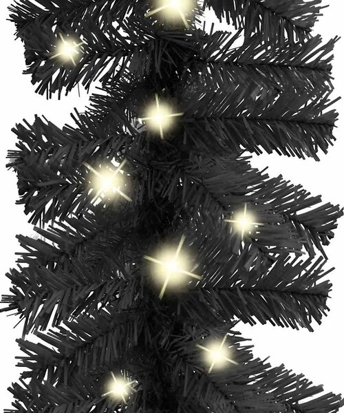 Božićna girlanda s LED svjetlima 10 m crna - Crna 10 m 1 1
