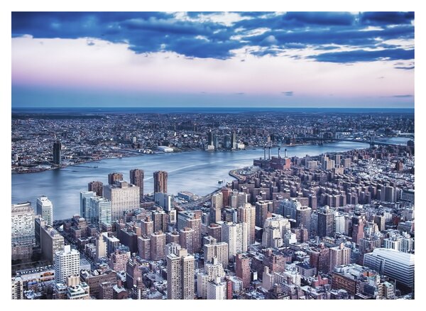 Staklena slika New Yorka (70x50 cm)