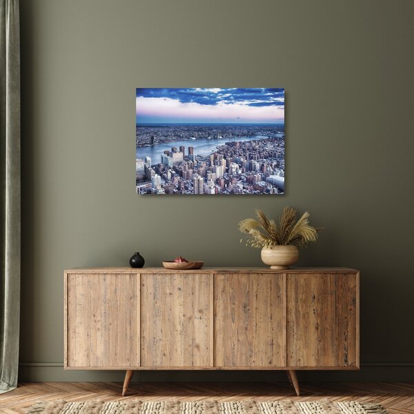 Staklena slika New Yorka (70x50 cm)