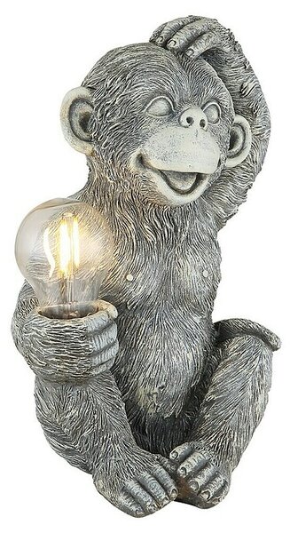 Globo Dekorativna solarna svjetiljka Monkey (Boja svjetla: Topla bijela, LED, Visina: 27,5 cm)
