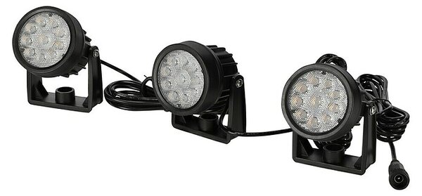 BAUHAUS Set solarnih svjetiljki (3 W, Crna, IP44, 150 lm)