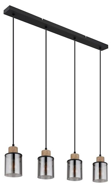 Globo Visilica Reid (15 W, D x Š x V: 780 x 100 x 1.200 mm, E27, Crna)