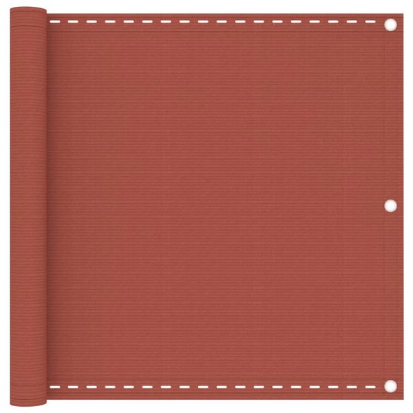 Balkonski zastor terakota 90 x 600 cm HDPE - Terakota 90 x 600 cm 1 Terakota