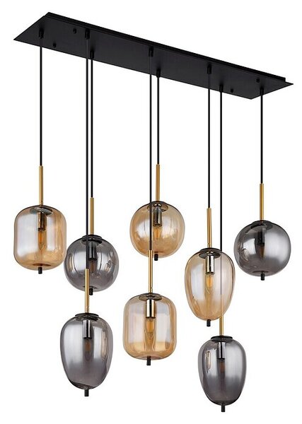 Globo Visilica Tulivar (40 W, D x Š x V: 1.025 x 340 x 1.200 mm, Crna)
