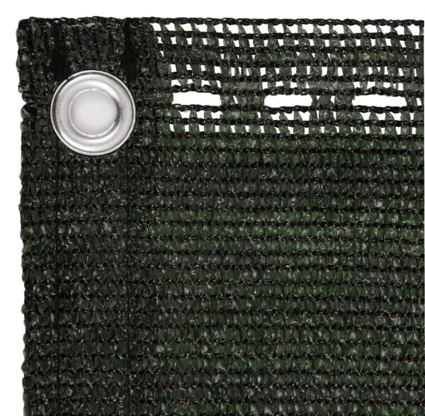 Balkonski zastor tamnozeleni 90 x 600 cm HDPE - Tamnozelena 90 x 600 cm 1 Tamnozelena