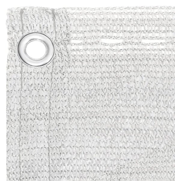 Balkonski zastor bijeli 90 x 500 cm HDPE - Bijela 90 x 500 cm 1 Bijela