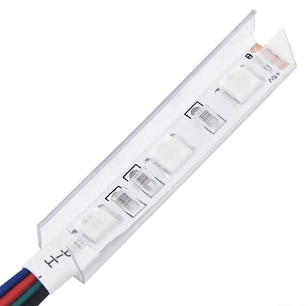 TV ormarić s LED svjetlima bijeli 120 x 35 x 40 cm - Bijela 1 Bijela