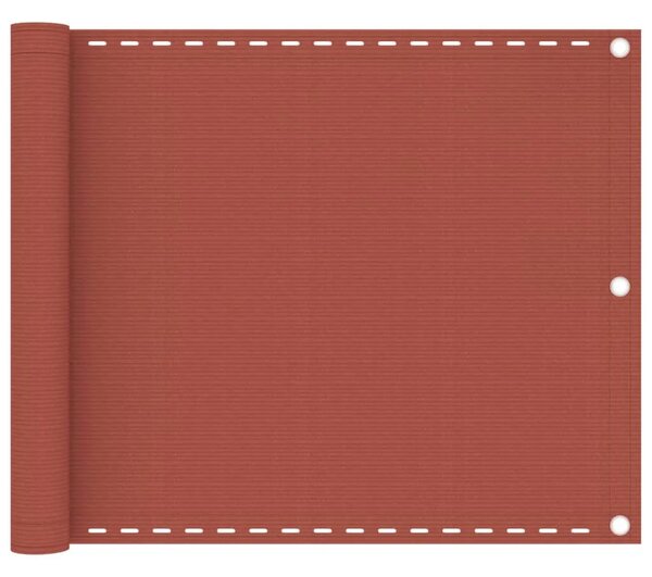 Balkonski zastor terakota 75 x 600 cm HDPE - Terakota 75 x 600 cm 1 Terakota