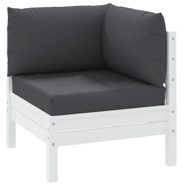 Jastuci za sofu od paleta 3 kom antracit od tkanina oxford - Antracit 1 kutna sofa Antracit