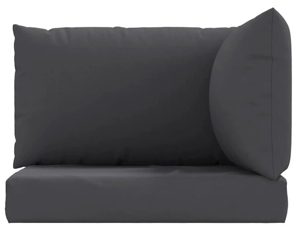 Jastuci za sofu od paleta 3 kom antracit od tkanina oxford - Antracit 1 kutna sofa Antracit
