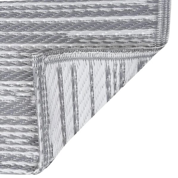 Vanjski tepih ARAKIL sivi 160x230 cm PP - Siva 160 x 230 cm 1 Siva