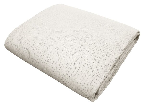 Krem set prekrivača i jastučnice od mikrovlakana 240x260 cm Romane – douceur d'intérieur