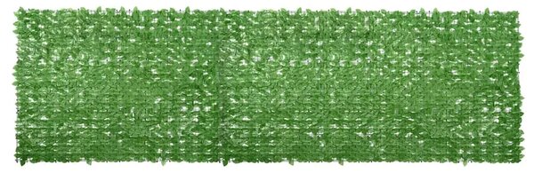 Balkonski zastor sa zelenim lišćem 600 x 150 cm - Zelena 600 x 150 cm 1 s breskvinim listovima
