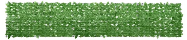Balkonski zastor sa zelenim lišćem 400 x 75 cm - Zelena 400 x 75 cm 1 s breskvinim listovima