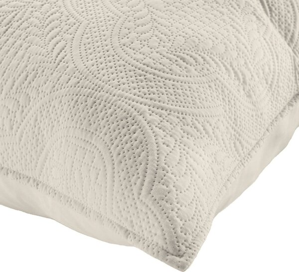Krem set prekrivača i jastučnice od mikrovlakana 240x260 cm Romane – douceur d'intérieur