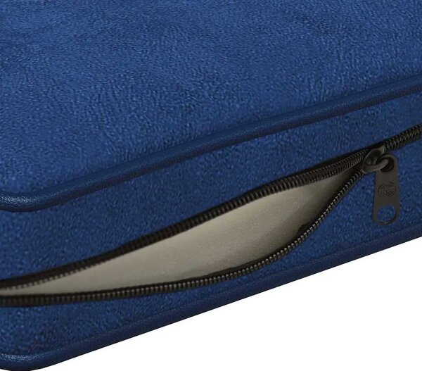 Sofa za pse plava 72 x 45 x 30 cm plišana - Plava Plava