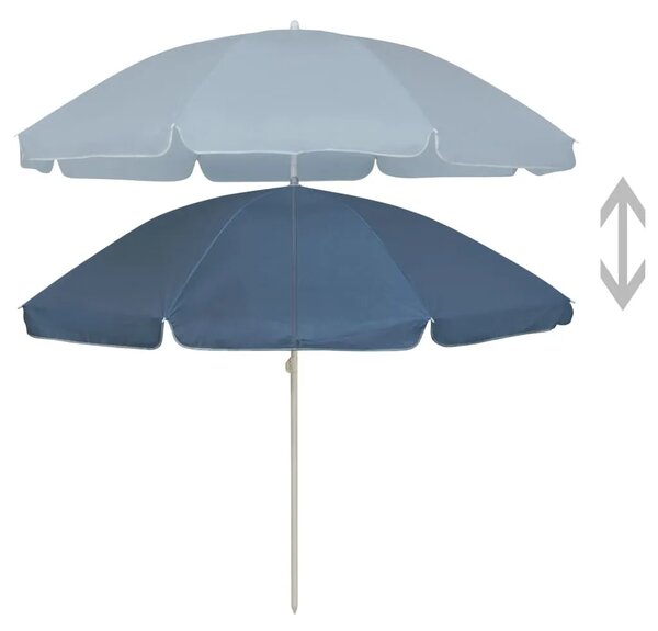Suncobran za plažu plavi 240 cm - Plava 240 cm 1 Plava