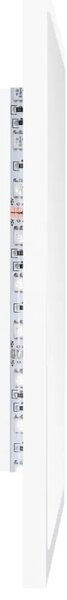 LED kupaonsko ogledalo bijelo 40 x 8 5 x 37 cm akrilno - Bijela 1 Bijela