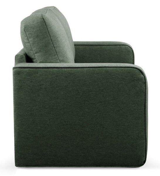 Zelena sklopiva sofa 160 cm Come – Bobochic Paris