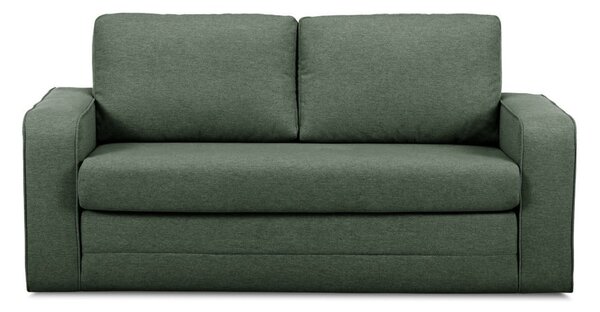 Zelena sklopiva sofa 160 cm Come – Bobochic Paris