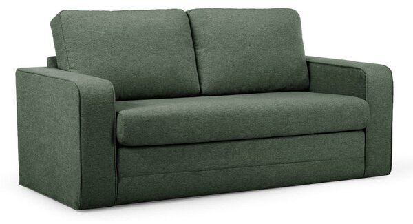 Zelena sklopiva sofa 160 cm Come – Bobochic Paris