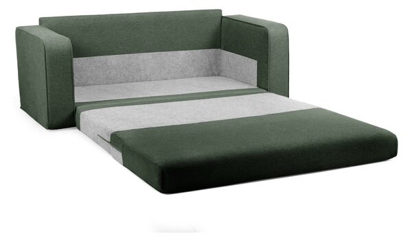 Zelena sklopiva sofa 160 cm Come – Bobochic Paris