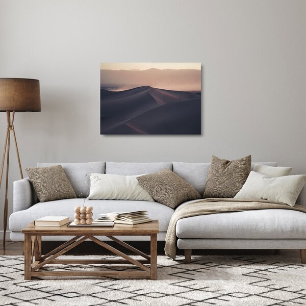 Staklena slika - Pješčane dine (70x50 cm)