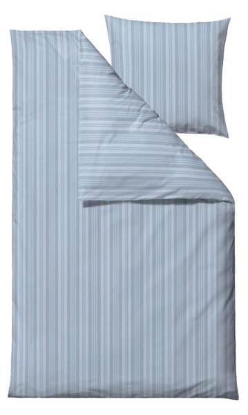 Svijetlo plava posteljina za krevet za jednu osobu/za produženi krevet od damasta 140x220 cm Noble – Södahl