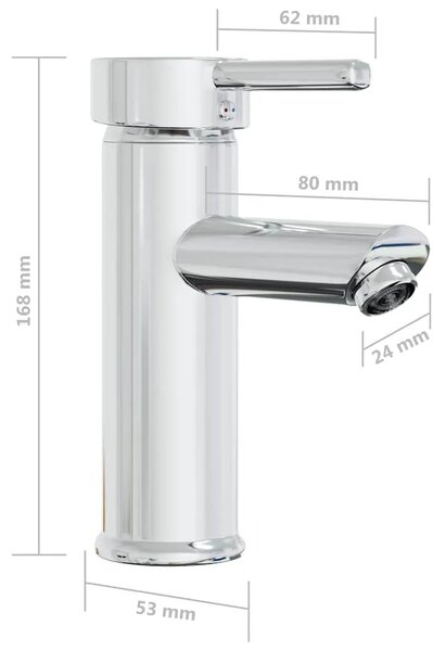 Ugradbeni Lavabo - Umivaonik sa slavinom 61x39x18 cm keramički bijeli - 61 x 39 x 18 cm 61 x 39 x 18 cm