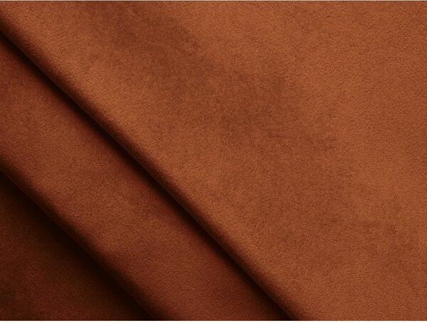 Narančasta baršunasti sofa 238 cm Nalu – Makamii