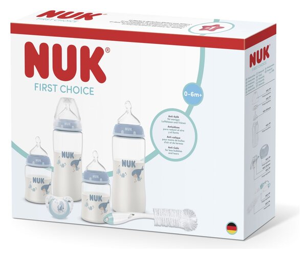 NUK set bočica First Choice whale