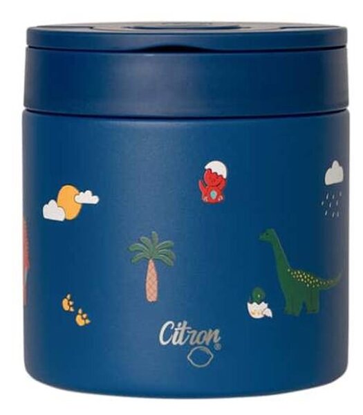 CITRON termo posuda Termo posuda za hranu 350 ml Blue Dino Classic_Thermal_FJ_350_Blue_Dino