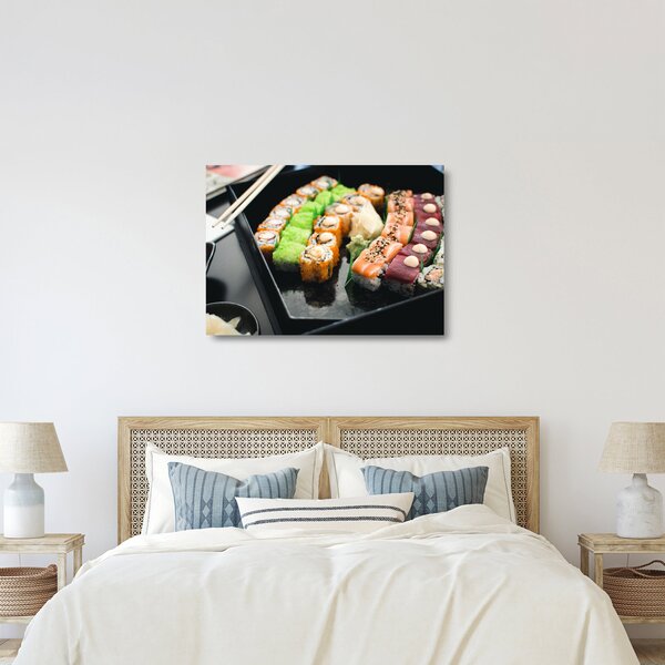 Staklena slika - Sushi (70x50 cm)