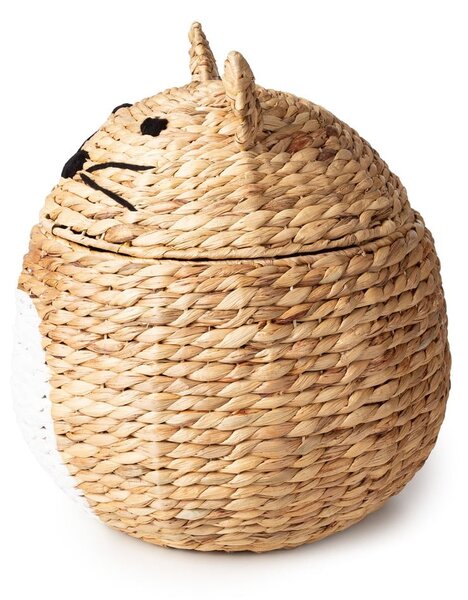 Dječja kutija za pohranu od vodenog zumbula u prirodnoj boji ø 40x43 cm Cat – Compactor