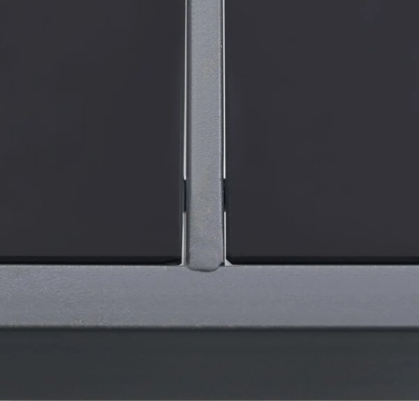 Vrtni stol - Blagovaonski stol antracit 150 x 90 x 74 cm čelični - 150 x 90 x 74 cm 1 150 x 90 x 74 cm
