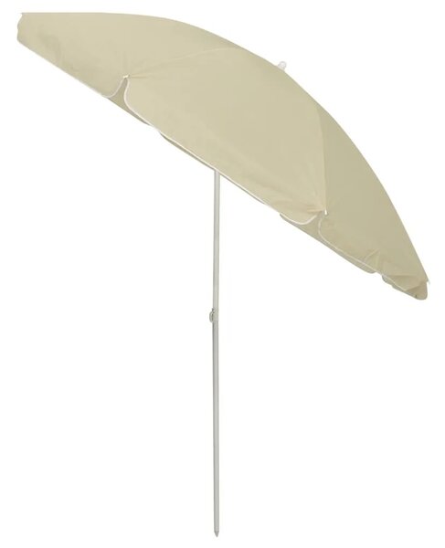 Suncobran za plažu žuta boja pijeska 240 cm - Pijesak 240 cm 1 Pijesak