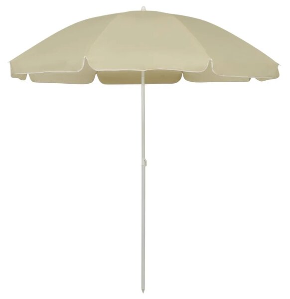 Suncobran za plažu žuta boja pijeska 240 cm - Pijesak 240 cm 1 Pijesak