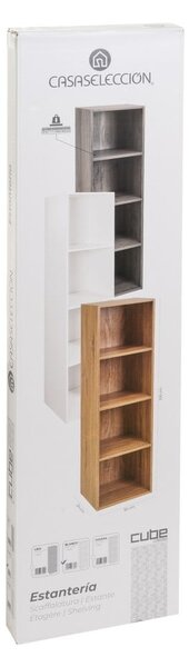 Bijela biblioteka 30x106x24 cm Cube – Casa Selección