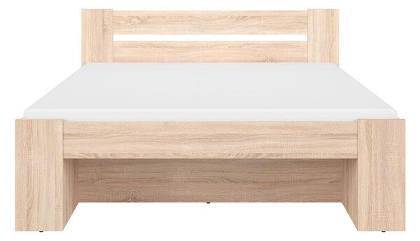 Bračni krevet 160 cm Nepo Plus 14 (hrast sonoma) (bez podnice)