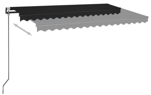 Tenda na automatsko uvlačenje 400 x 350 cm antracit - Antracit 400 x 350 cm 1 Antracit